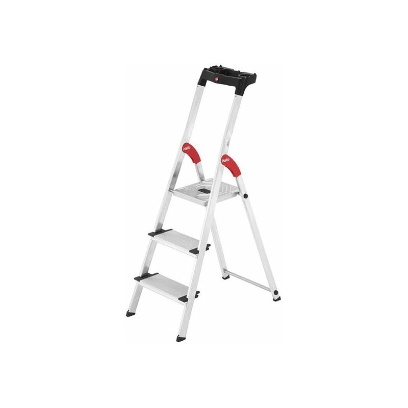 foto del prodotto hailo scaletta 3 gradini altezza massima di lavoro 2.62m 8813 001