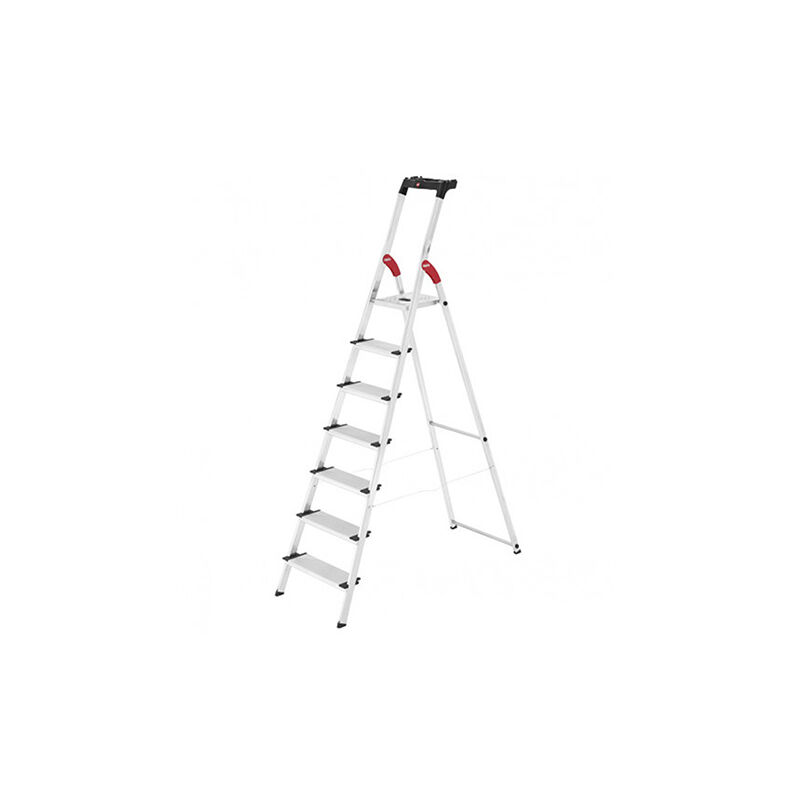foto del prodotto hailo scaletta 3 gradini altezza massima di lavoro 3.50m 8817 001