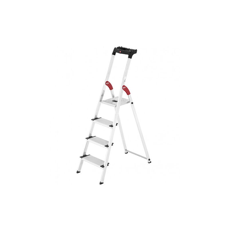 foto del prodotto hailo scaletta 4 gradini altezza massima di lavoro 2.84m 8814 001