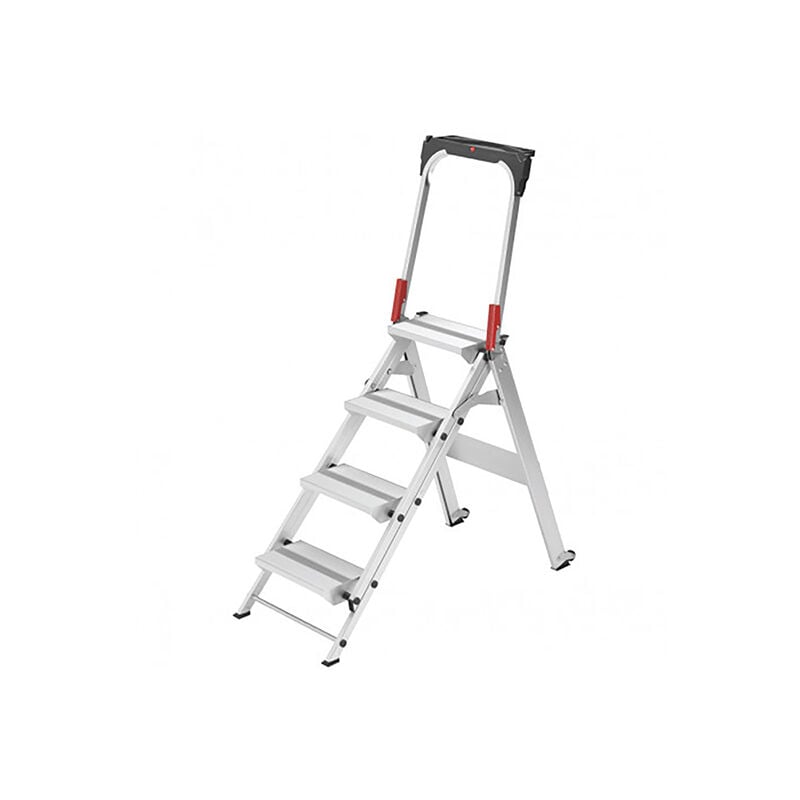 foto del prodotto hailo scaletta 4 gradini altezza massima di lavoro 2.88m 8884 001