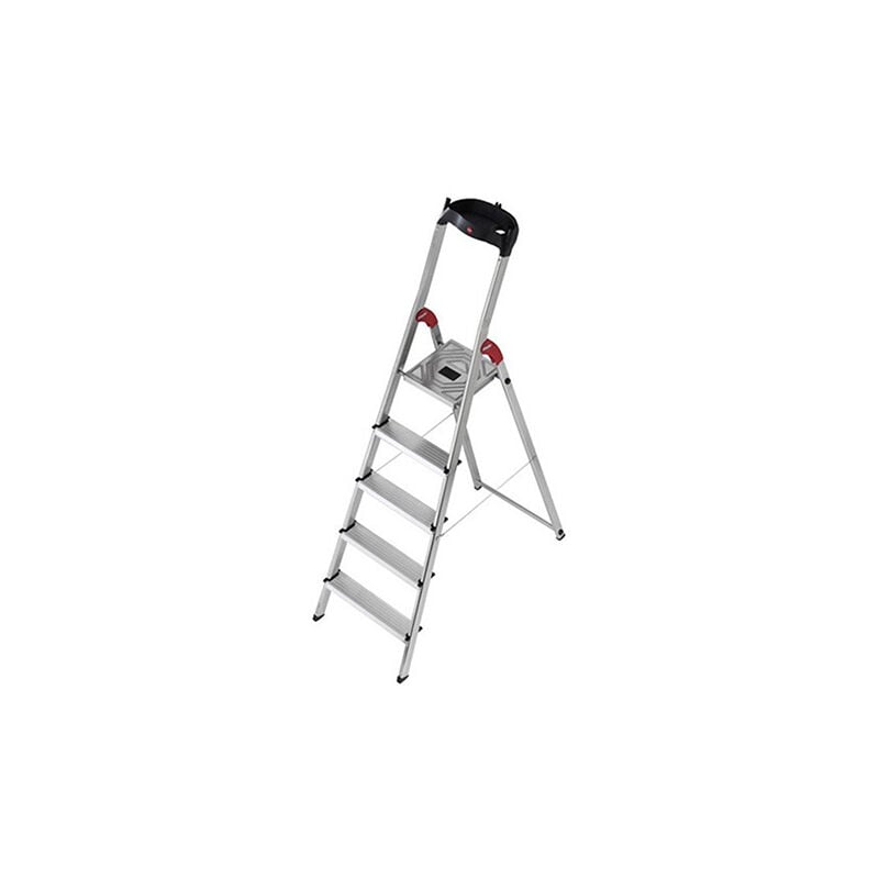 foto del prodotto hailo scaletta 5 gradini altezza massima di lavoro 3.06m 8505 001