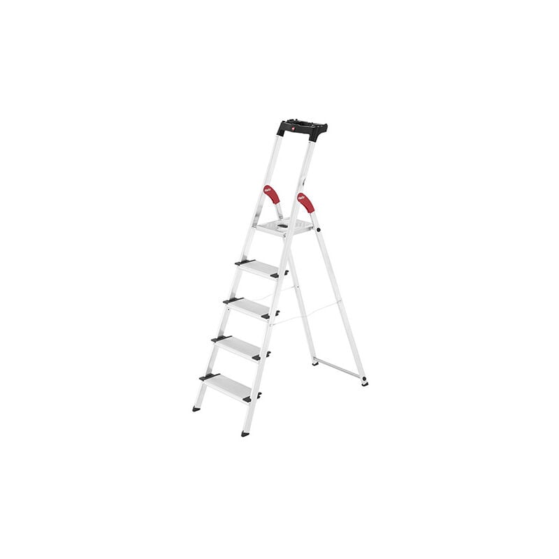 immagine 0 del prodotto hailo scaletta 5 gradini altezza massima di lavoro 3.06m 8815 001