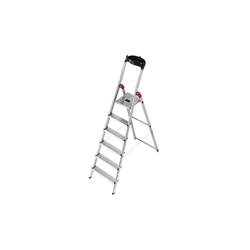 foto del prodotto hailo scaletta 6 gradini altezza massima di lavoro 3.28m 8506 001
