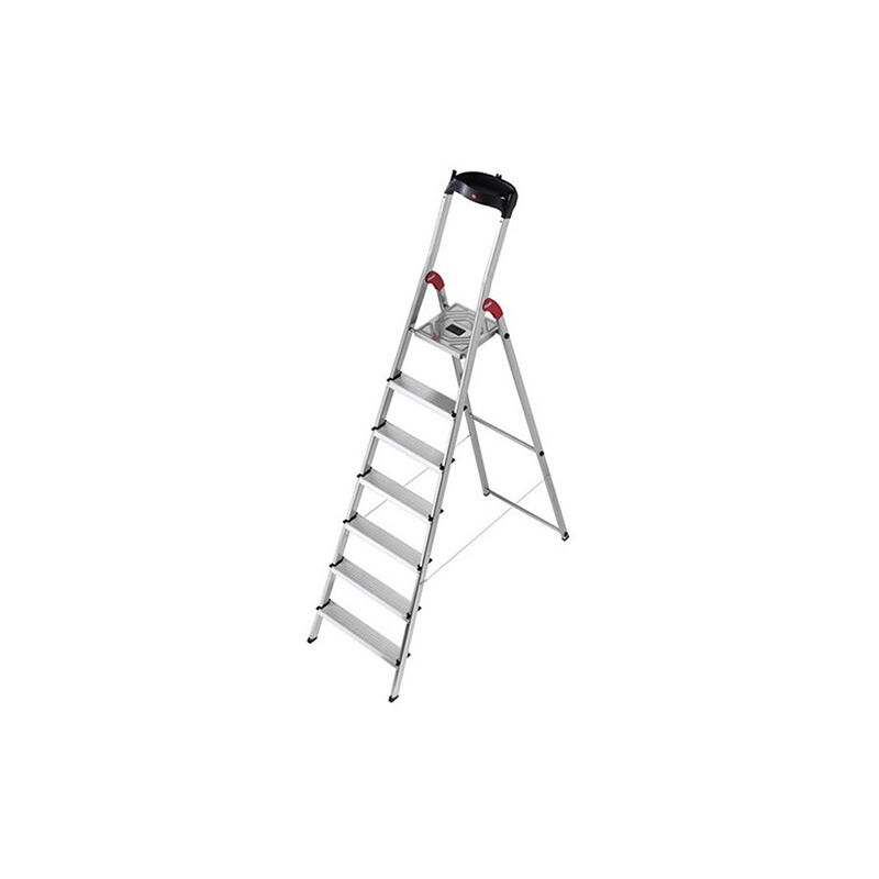 foto del prodotto hailo scaletta 7 gradini altezza massima di lavoro 3.50m 8507 001