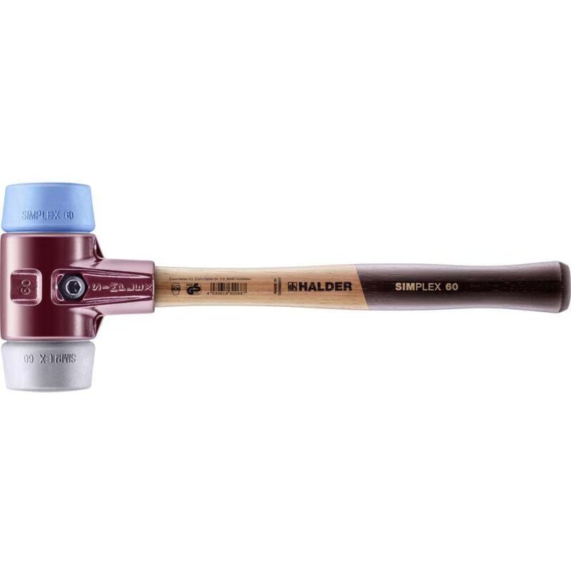 foto del prodotto halder simplex 3013.060 mazzuola manico ergonomico, medio-duro, morbido 1420 g 405 mm 1 pz.
