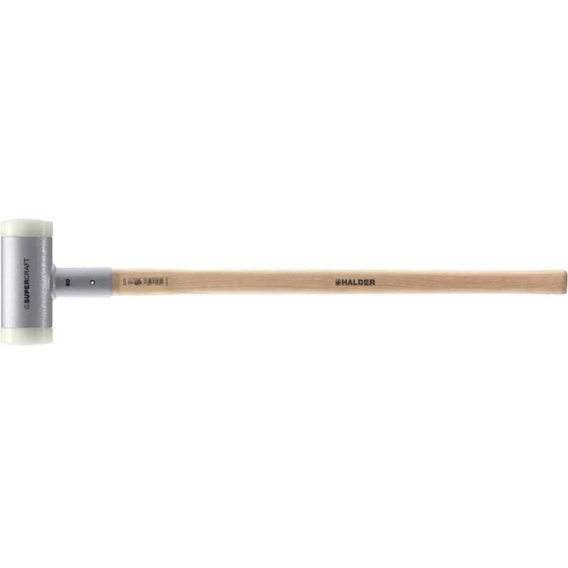 foto del prodotto halder supercraft 3366.081 mazzuola antirimbalzo manico ergonomico, duro, antirimbalzo 4410 g 880 mm 1 pz.