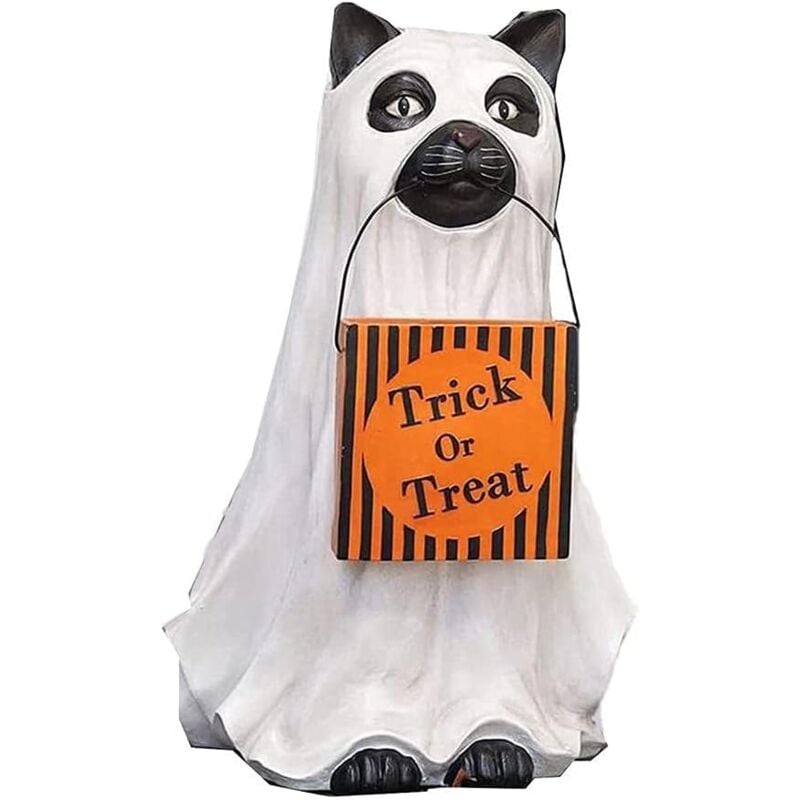 foto del prodotto halloween decorations pumpkin shaped candy bowl holder indoor outdoor decoration,kitten bag