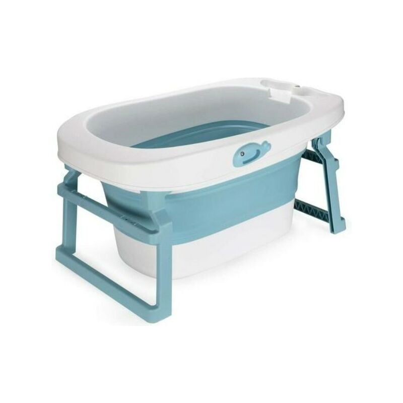 foto del prodotto haloyo 3 in 1 vasca da bagno per bambini bagnetto,bagnetto pieghevole espandibile,blu