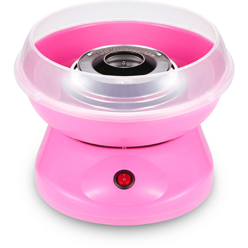 foto del prodotto haloyo 500w retro cotton candy machine ,macchina per marshmallow fai da te per feste in casa,27 x 26 x 18 cm,rosa