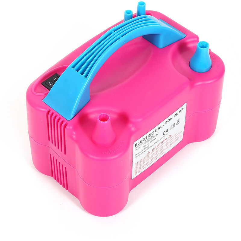 foto del prodotto haloyo - 600w pompa palloncino elettrica doppia aria gonfiatore per palloncini ,per feste natale compleanno cerimonia