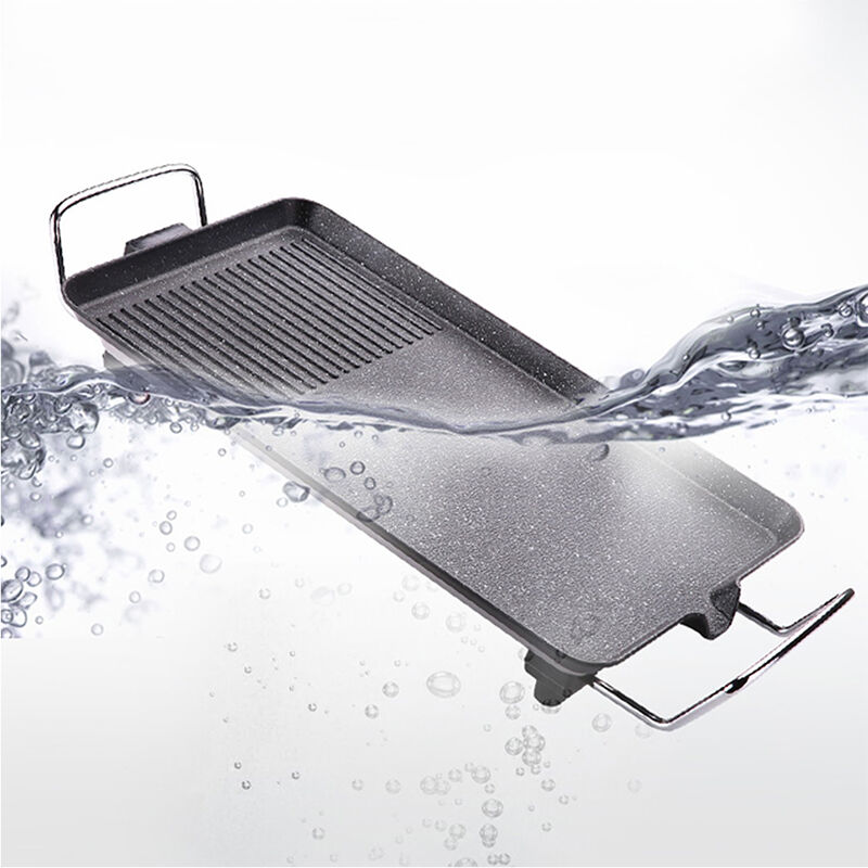 foto del prodotto haloyo bistecchiera ,bistecchiera in acciaio inox, alluminio pressofuso con rivestimeno antiaderente,