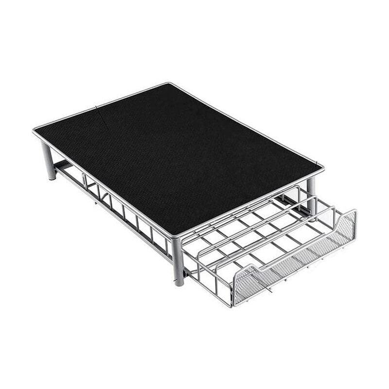 foto del prodotto haloyo cassetto porta capsule caffe contenitore metallo 28429.5cm contenitore porta capsule e cialde caff grigio