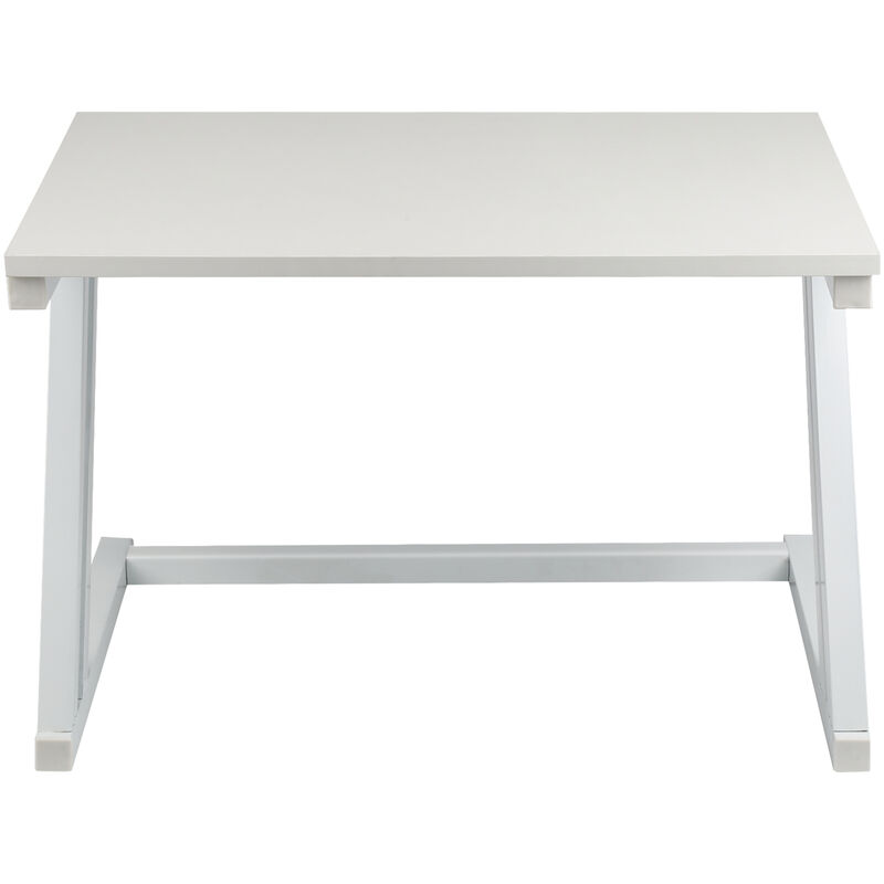 foto del prodotto haloyo mensola microonde cucina, griglia per forno a microonde a 2 livelli, con 4 ganci, forma a z, 57 38 38 cm bianco