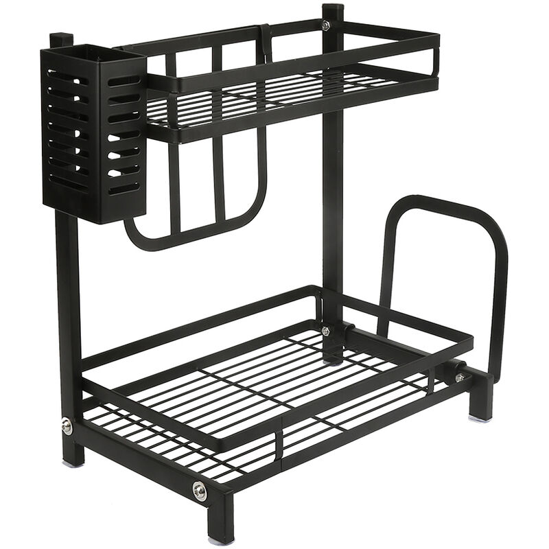 foto del prodotto haloyo portaspezie cucina in acciaio inossidabile, ampio portaoggetti cucina per spezie o condimenti 342141.7cm scaffale da cucina