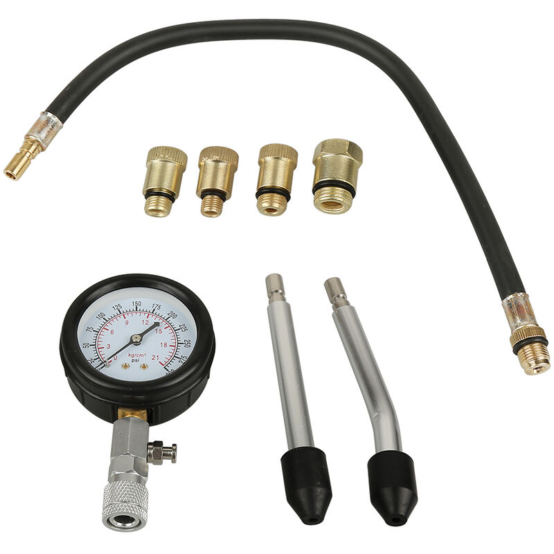 foto del prodotto haloyo prova compressione motori 8 pezzi kit di prova compressione 8 pz