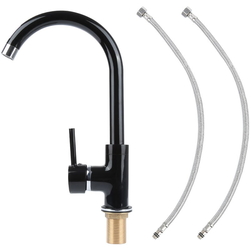 foto del prodotto haloyo rubinetto da cucina rubinetto miscelatore monocomando qualit rubinetto nero