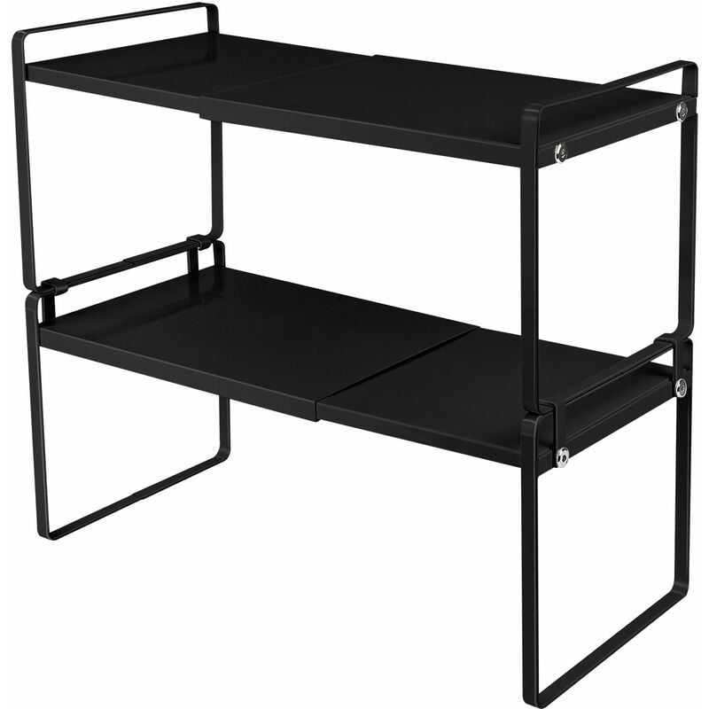 foto del prodotto haloyo scaffale sottolavello cucina 2 livelli, organizer sottolavello espandibile , multifunzionale mensola bagno, rganizing rack per cucina camera