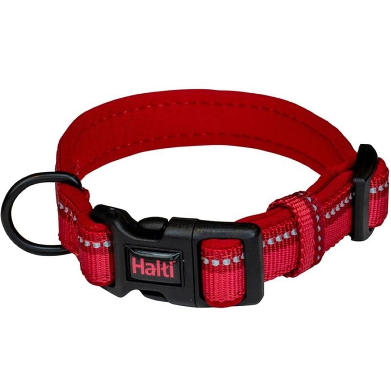 foto del prodotto halti collare comfort cinghia regolabile con imbottitura in neoprene e tessuto 3m catarifrangente. nylon di qualit . leggero e ideale per cuccioli