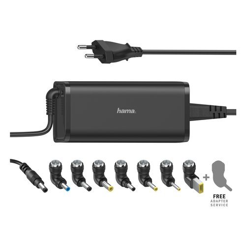 foto del prodotto hama 00200003 caricabatterie per dispositivi mobili computer portatile nero ac interno