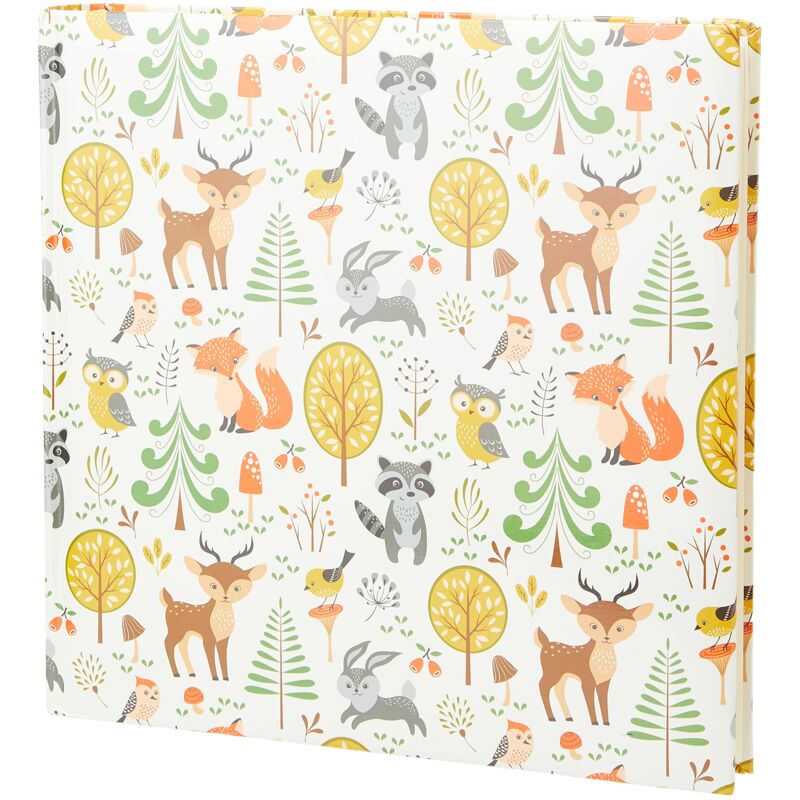 foto del prodotto hama forest album fotografico e portalistino multicolore 100 fogli 10 x 15 cm, bianco, 30 cm x 30 cm