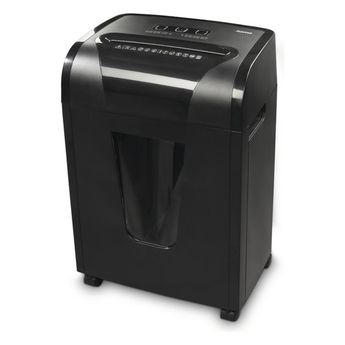 foto del prodotto hama premium m10 distruggi documenti taglio a frammenti 62 db 22 cm nero