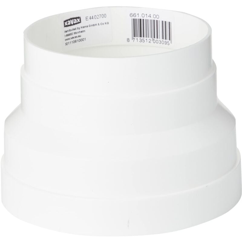 foto del prodotto hama riduttore per foro cappa aspirante cucina, 100 125 mm