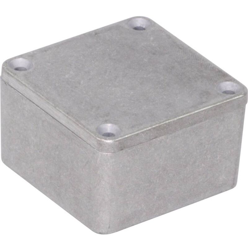foto del prodotto hammond electronics 1590mm contenitore universale 50 x 50 x 31 alluminio naturale 1 pz.