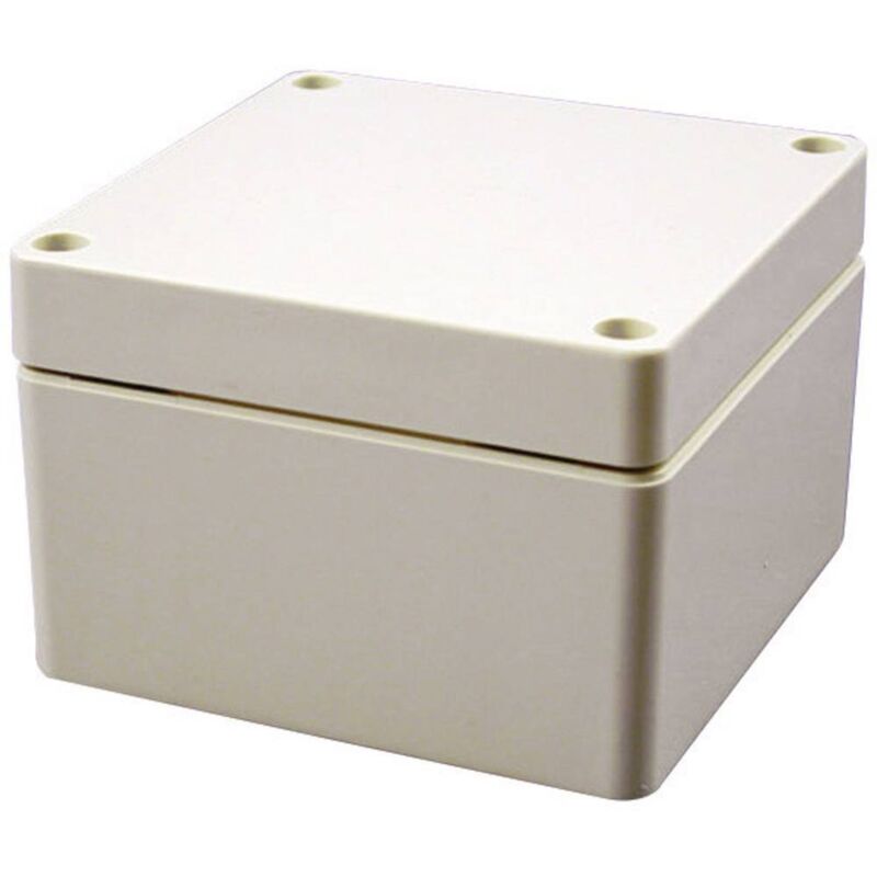foto del prodotto hammond electronics contenitore universale abs grigio ral 7035 90 x 90 x 60 1554egy 1 pz.