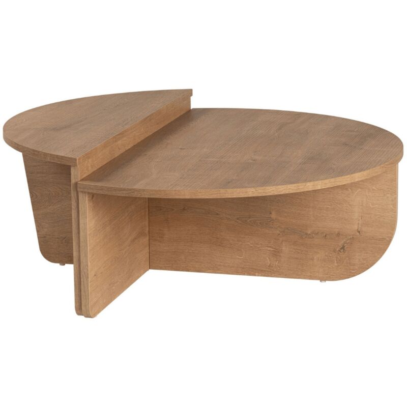 foto del prodotto hanah home set di 2 tavolini l90 cm orion