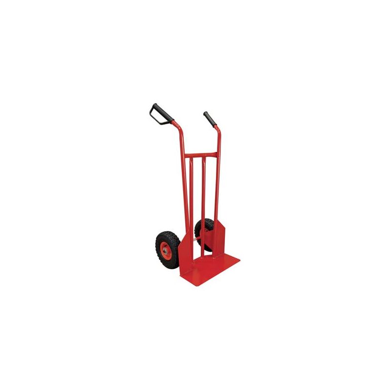 foto del prodotto hand bravetta carrello portasacco forte pneum. mm 255x75 d.metallo f.mm 20 cm 109x47