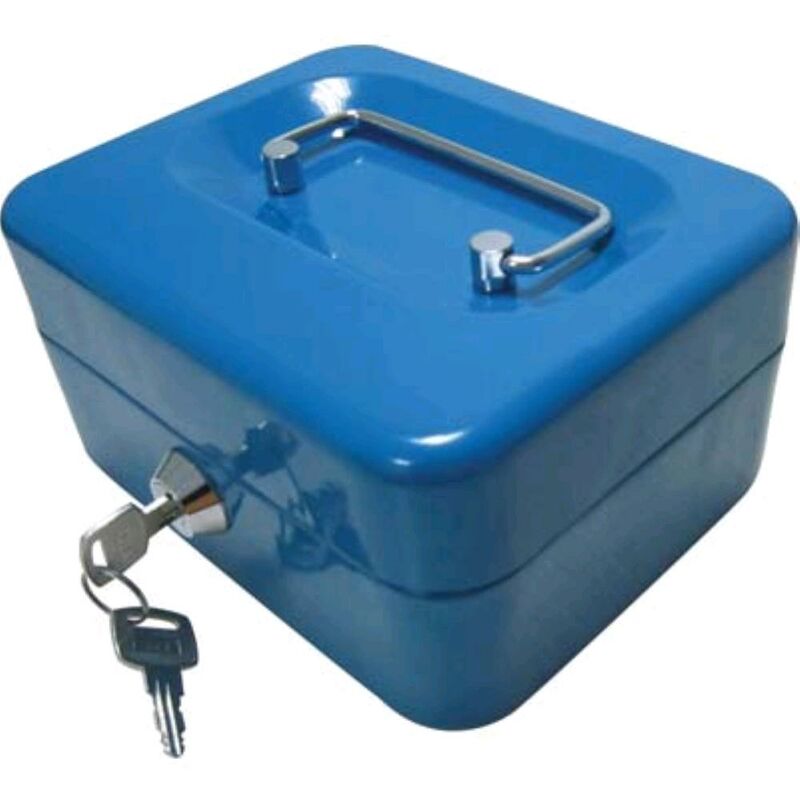 foto del prodotto hand cassetta portavalori acciaio verniciato chiavi 2 cm 15x12x8 1 pz