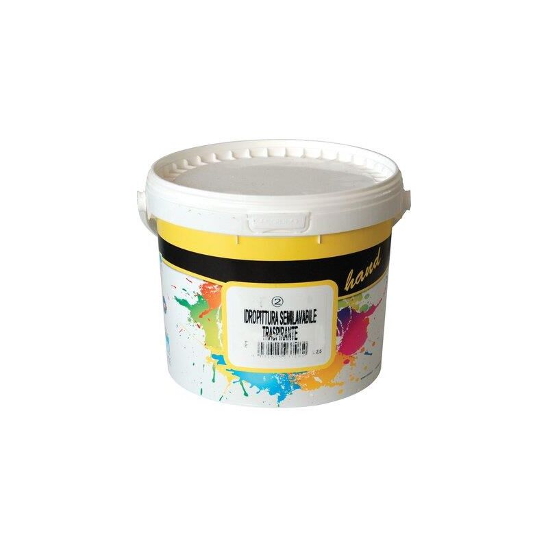foto del prodotto hand idropittura semilavabile bianco lt 4