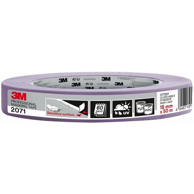 foto del prodotto hand masker 2071 1 nastro a lunga durata, viola, 18 mm x 50 m