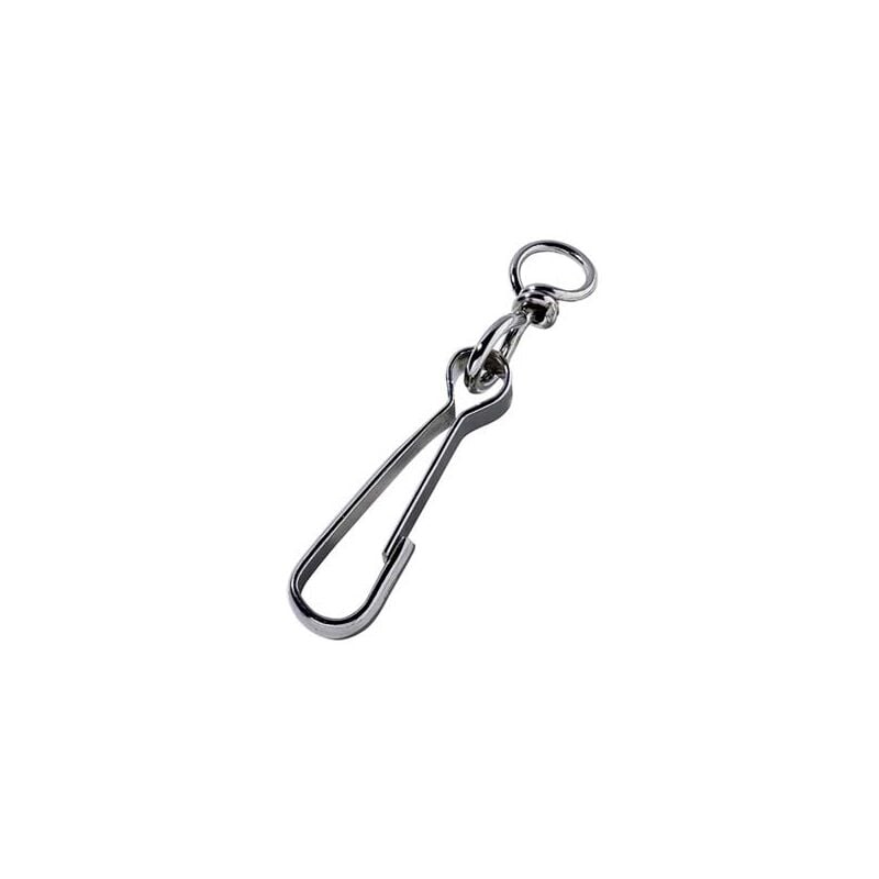 foto del prodotto hand moschettone givolare acciaio nichelato l.mm 40