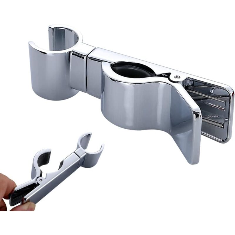 foto del prodotto hand shower holder, shower head holder, replaceable hand shower holder, shower holder, diameter 18 25 mm