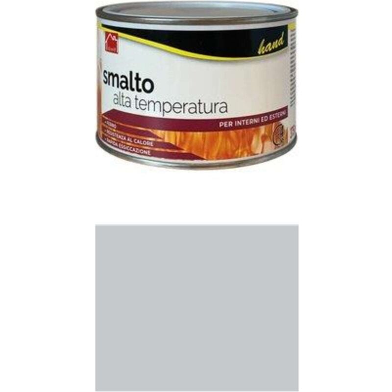 foto del prodotto hand smalto alta temperatura alluminio ml 375 6 pezzi