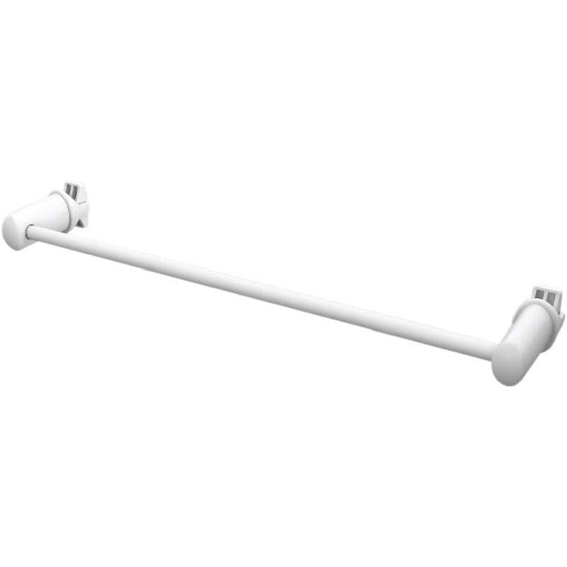 foto del prodotto handy linear 410 portasciugamani, si fissa direttamente sul radiatore scaldasalviette bianco