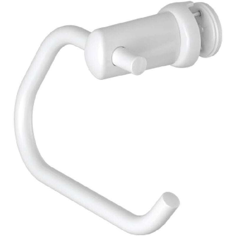 foto del prodotto handy pap fasce - portarotolo carta igienica per scaldasalviette a fasce tubi piatti - si fissa direttamente sul radiatore a fasce - bianco