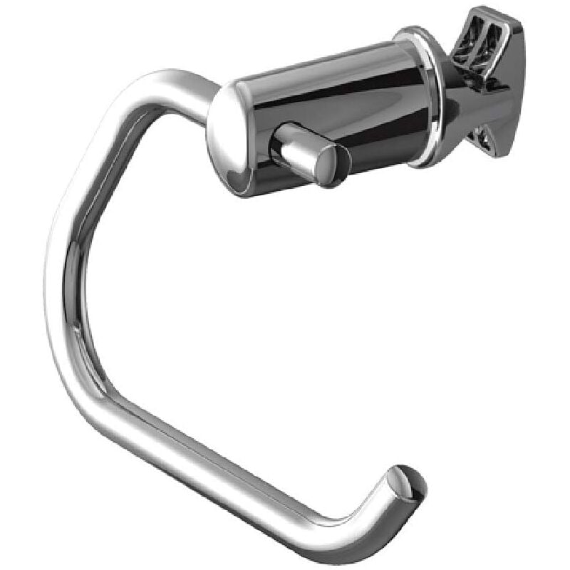 foto del prodotto handy pap scaldasalviette - portarotolo carta igienica, si fissa direttamente sul radiatore scaldasalviette - cromato