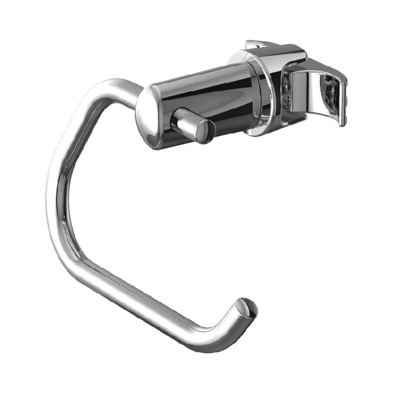 foto del prodotto handy pap tubolare portarotolo carta igienica per radiatore tubolare multicolonna si fissa direttamente sul radiatore tubolare cromato