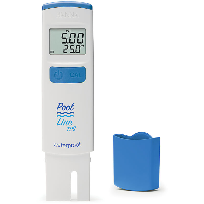 foto del prodotto hanna instruments tester tds economico, impermeabile, atc, 10,00 g l hi983024