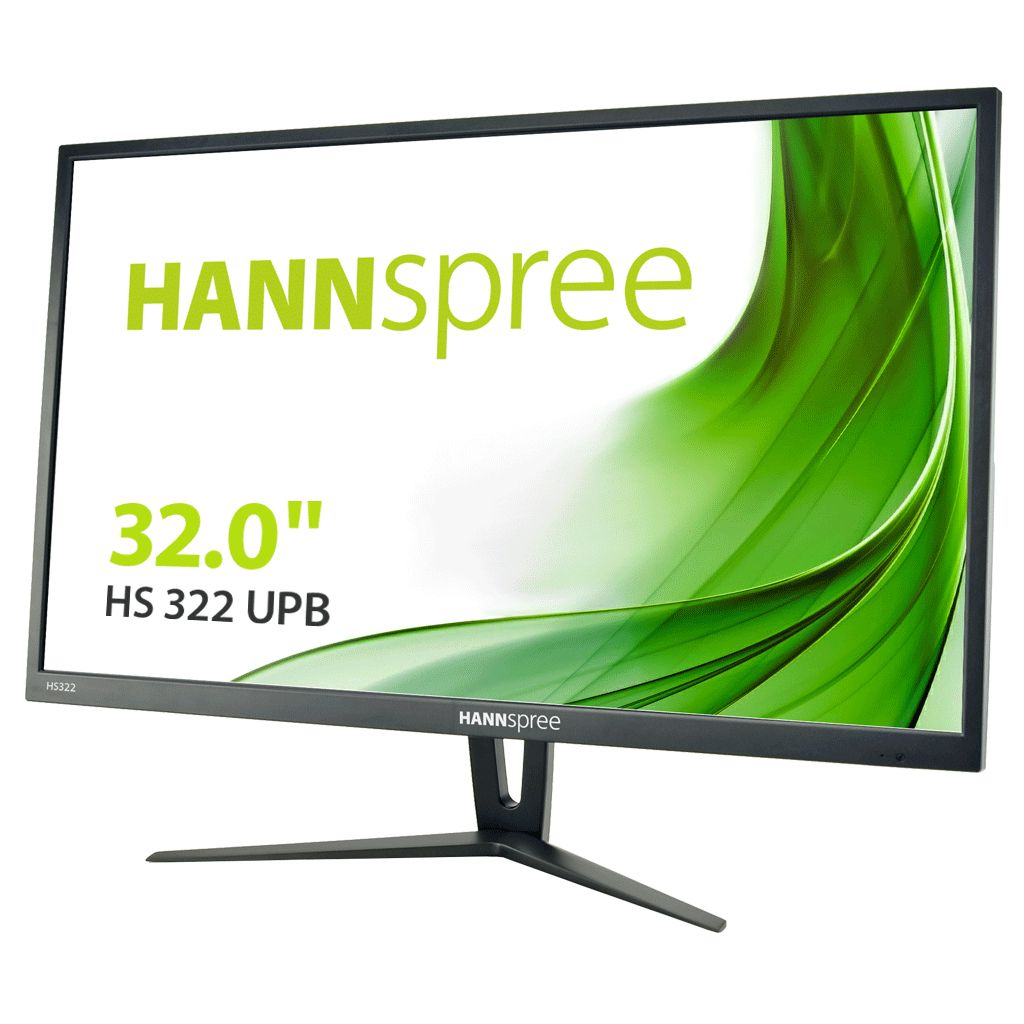 foto del prodotto hannspree hs 322 upb monitor pc 81,3 cm 32 2560 x 1440 pixel quad hd led nero - hs322upb