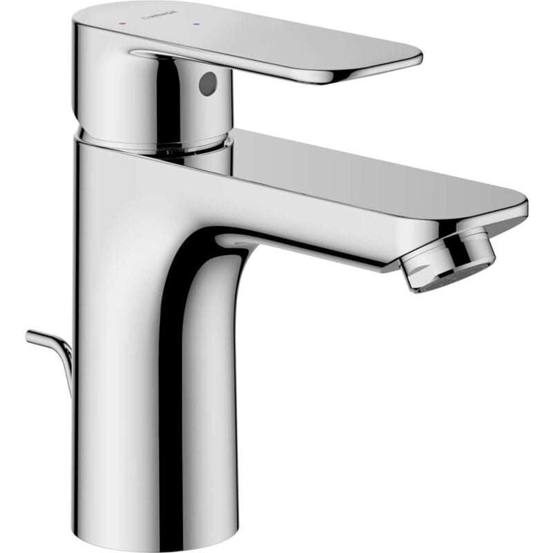 foto del prodotto hansa - basic - miscelatore da lavabo, con sistema di scarico, cromo 5550220300006