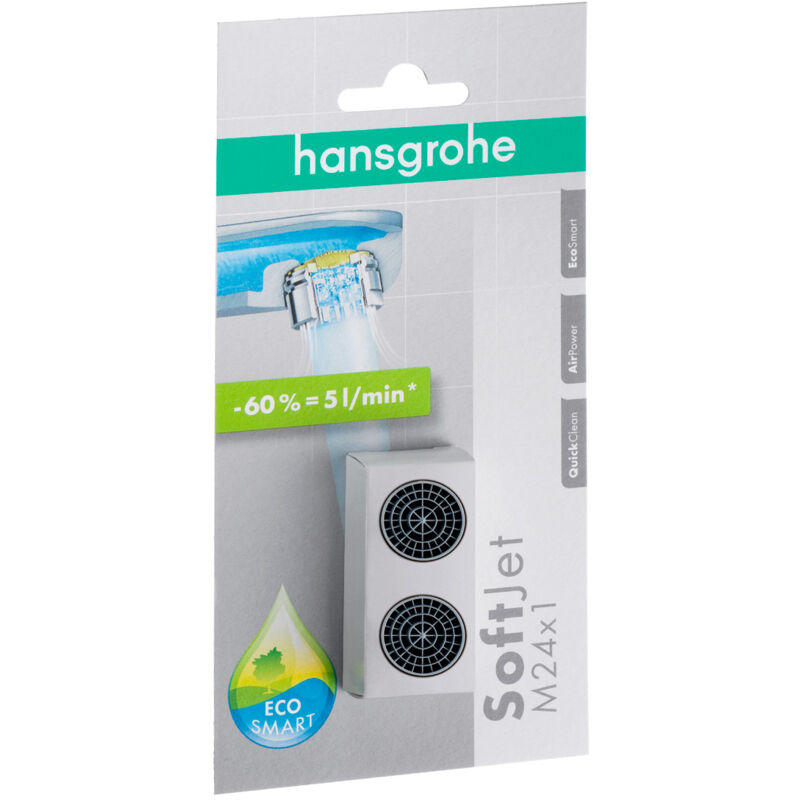 foto del prodotto hansgrohe 2 schiumatore softjet 5 l min ecosmart 13182000
