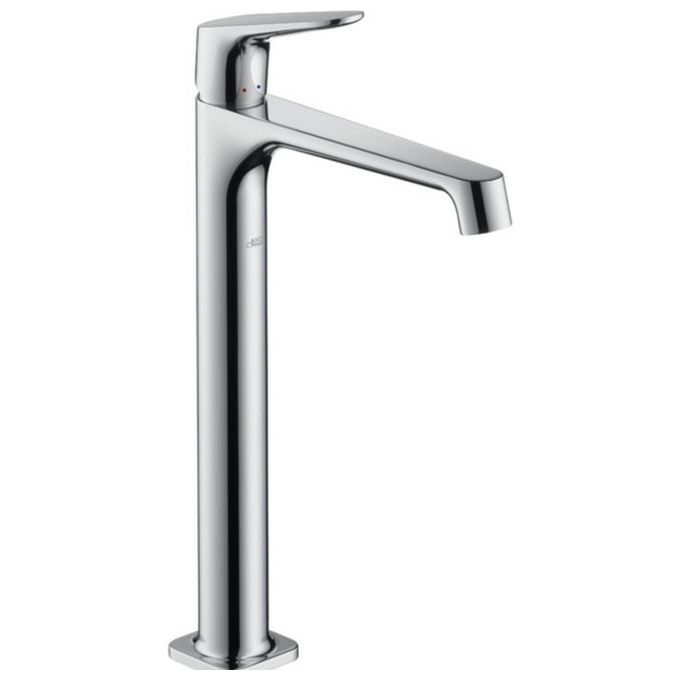 foto del prodotto hansgrohe 34127000 miscelatore per lavello axor citterio m senza salterello argento