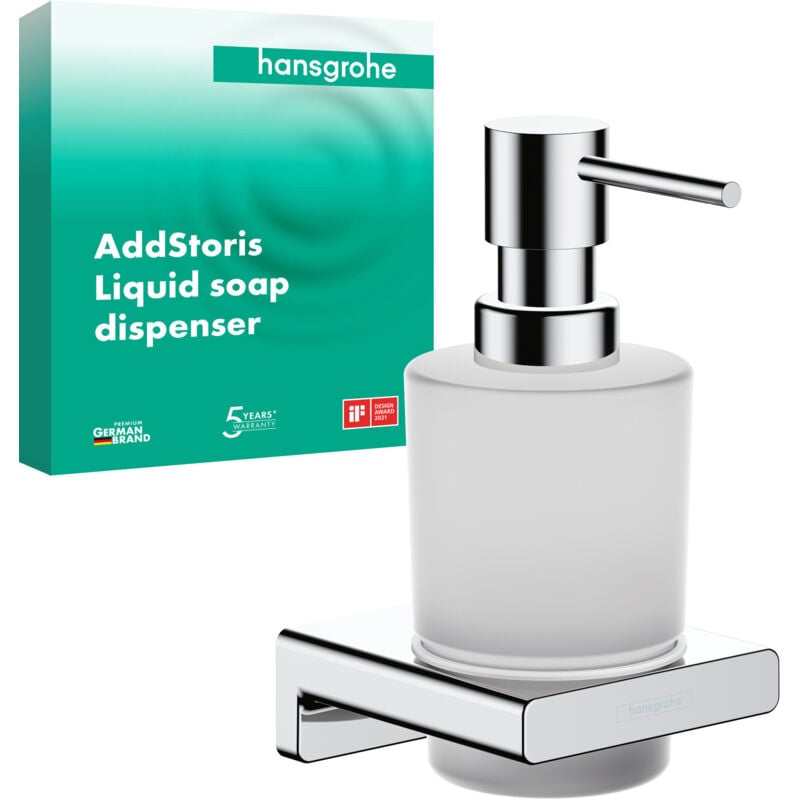foto del prodotto hansgrohe addstoris distributeur de savon liquide, 41745000,