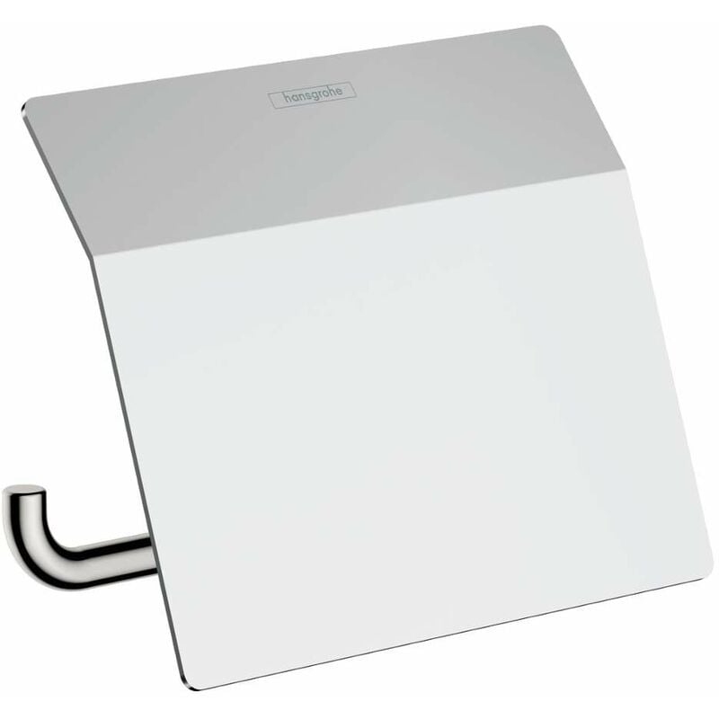 foto del prodotto hansgrohe addstoris portarotolo con coperchio, cromo 41753000
