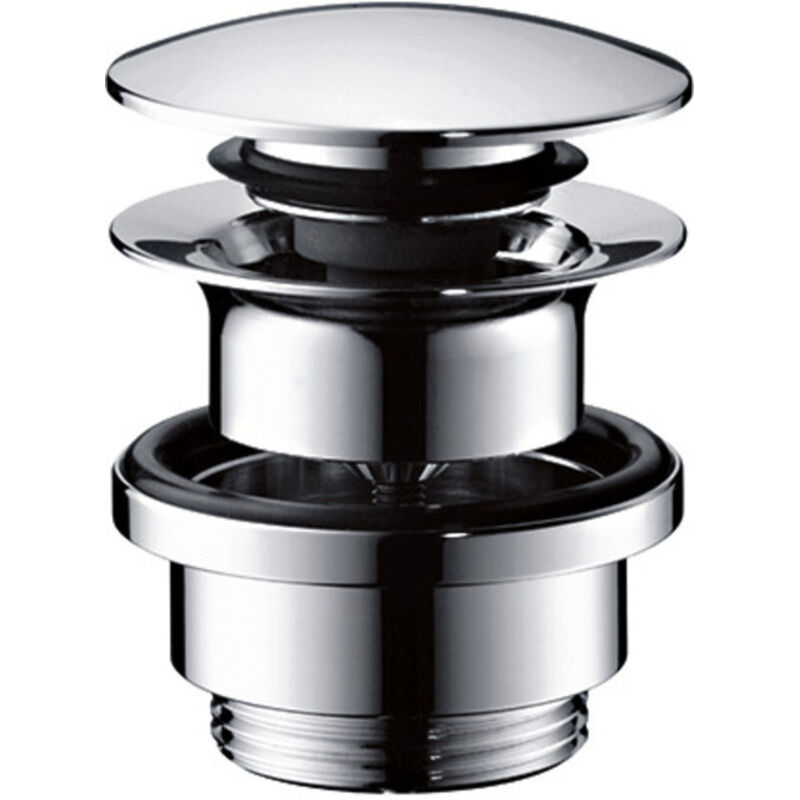 foto del prodotto hansgrohe axor, vidage poussoir, avec trou de trop plein,
