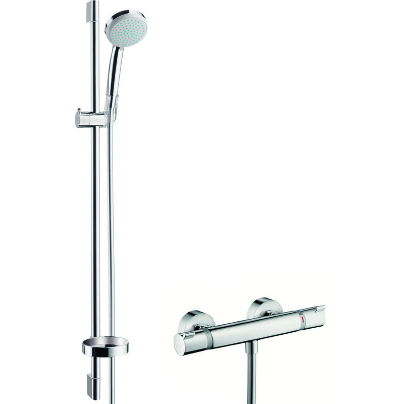 foto del prodotto hansgrohe croma 100 syst me de douche en surface vario ecosmart