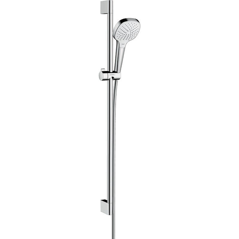 foto del prodotto hansgrohe - croma select e set doccia vario con asta doccia 90 cm, bianco cromo, 26592400
